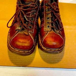 Dr Martens rare to find London made all leather unisex shoes